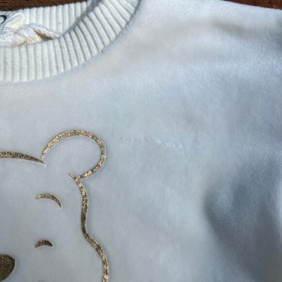 Disney Baby Winnie the Pooh Piglet Tutu Dress 0–3M Cream Gold Soft NB Outfit - Picture 10 of 16